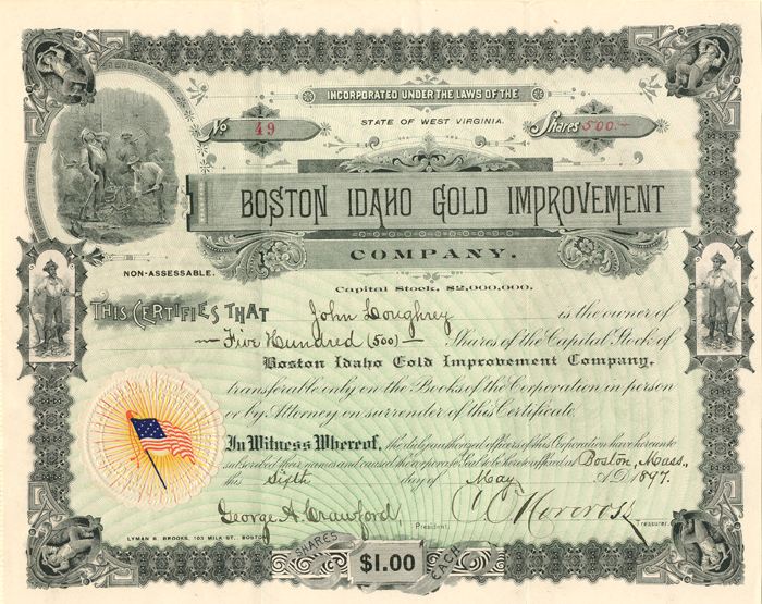 Boston Idaho Gold Improvement Co.